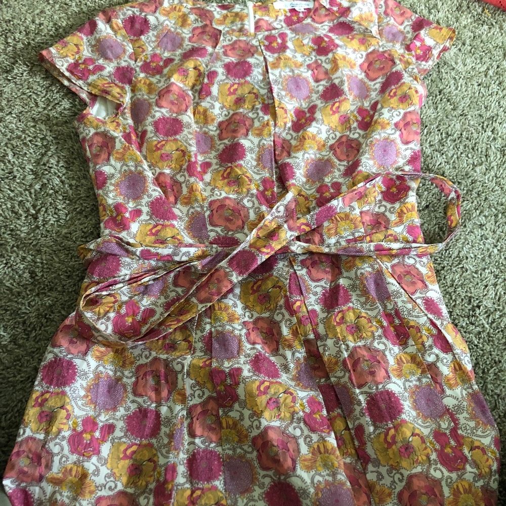 Patterned Brooks Brothers top